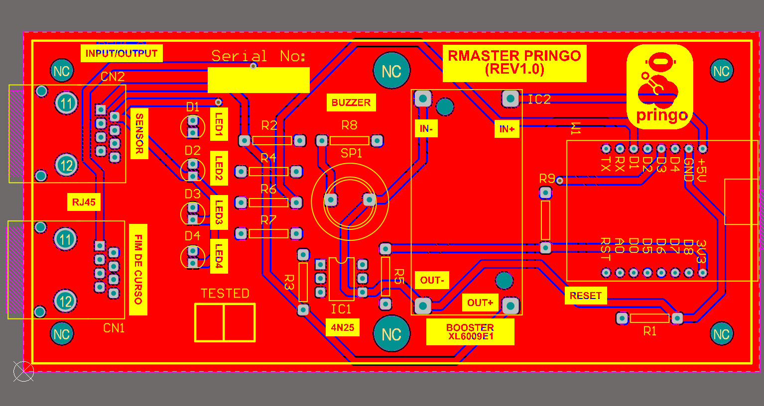 Rmaster-PCB-Layout